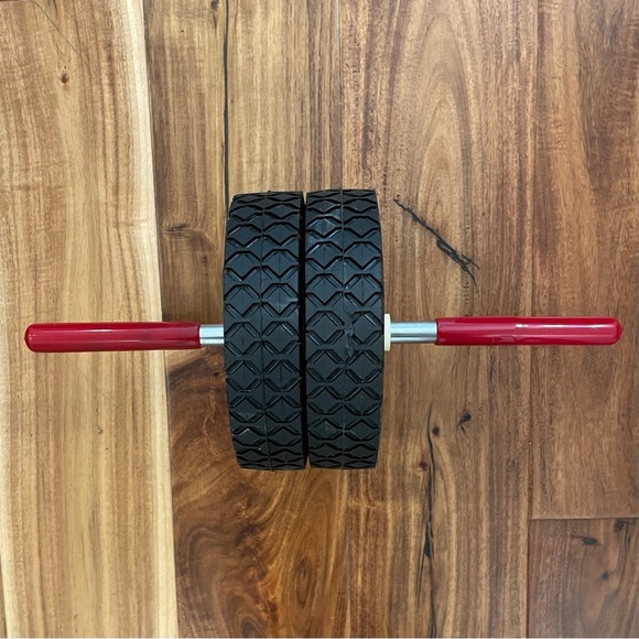 Vintage 80s Shape Shop Deluxe Duo Slim Wheel Fitness Exercise Machine. - Picture 6 of 6